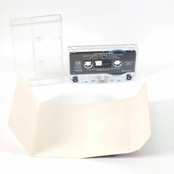 2 Atlantic Starr Cassettes All In The Name of Love & Secret Lovers The Best‎ Of - Picture 5 of 10